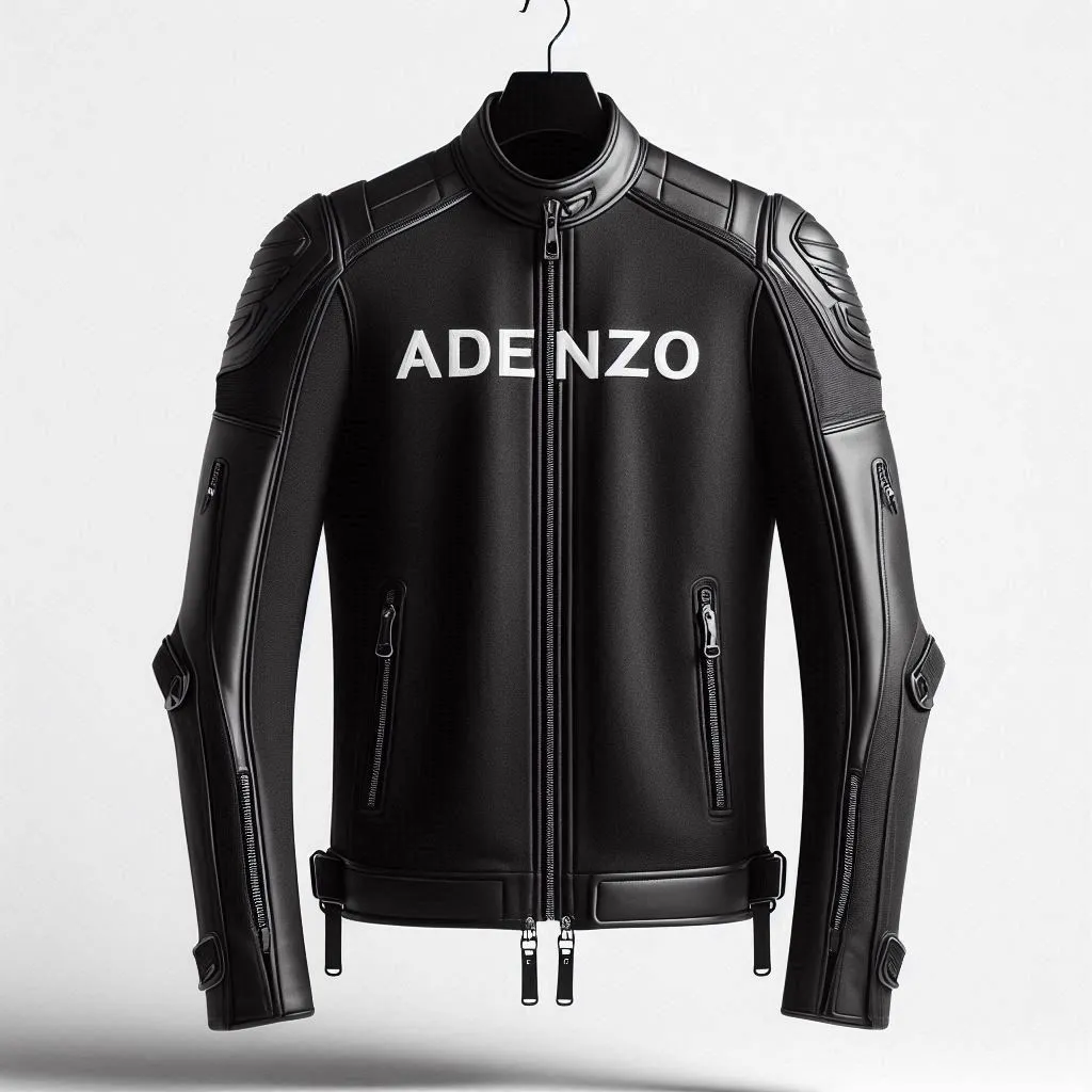 Adenzo™ Street-Guard Mesh Motorcycle Jacket – CE Armored Shoulders/Elbows/Back, Ultra-Breathable Mesh, Lightweight Urban Riding Jacket for Men